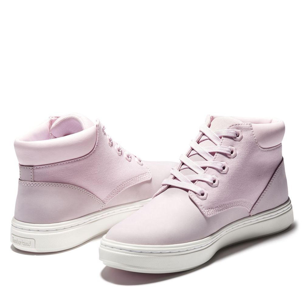 Tenisi Timberland Dama Roz - Bria High-Top - Romania - NTQEWX956